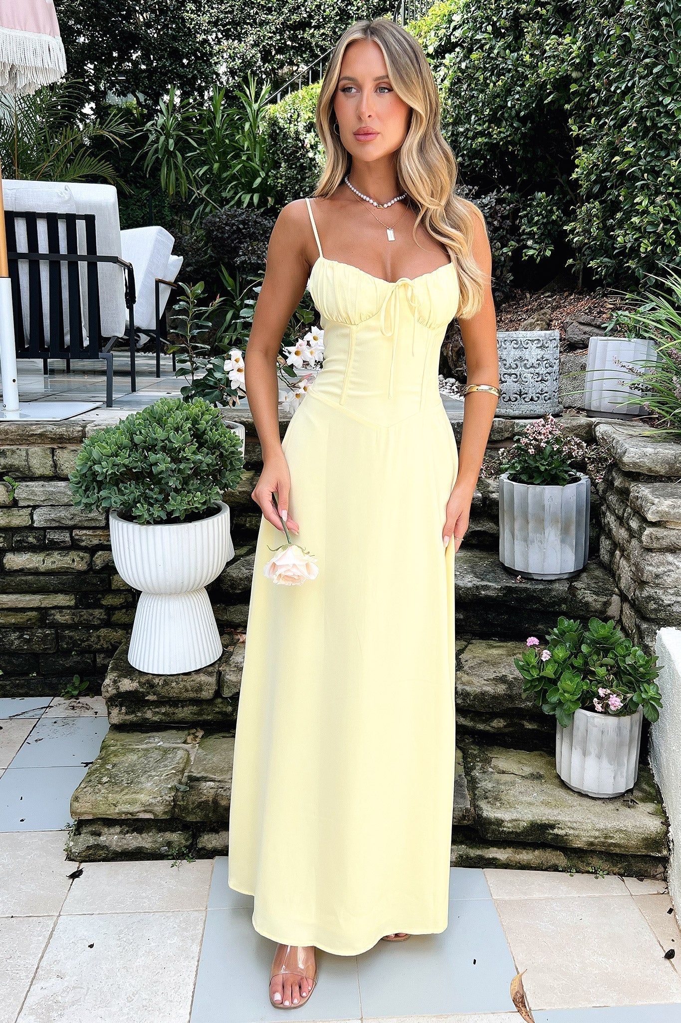 Alanis | Elegant Midi-Length Dress - Image 2