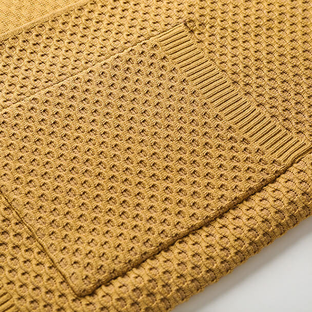 Alberto Confortevole Honeycomb Knit Cardigan - Image 6