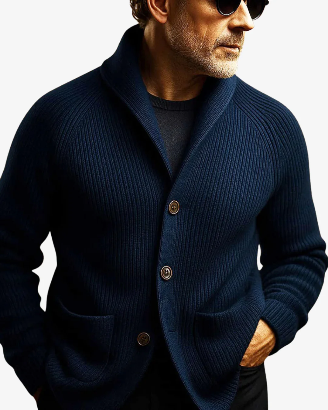 Andrew | Modern Wool-Blend Cardigan for Everyday Sophistication - Image 8