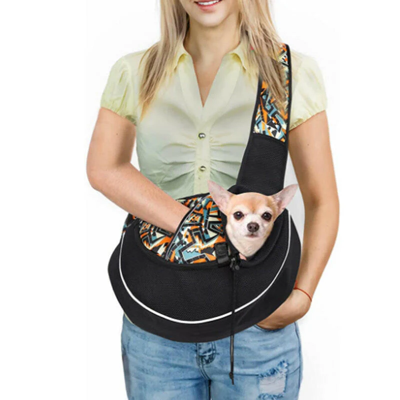 Animal Transport Bag with Ergonomic Design for Comfortable Travel of Dogs and Cats - Image 5