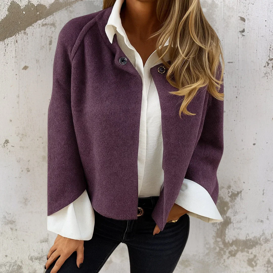 Chic and Elegant Warm Short Jacket - Image 7