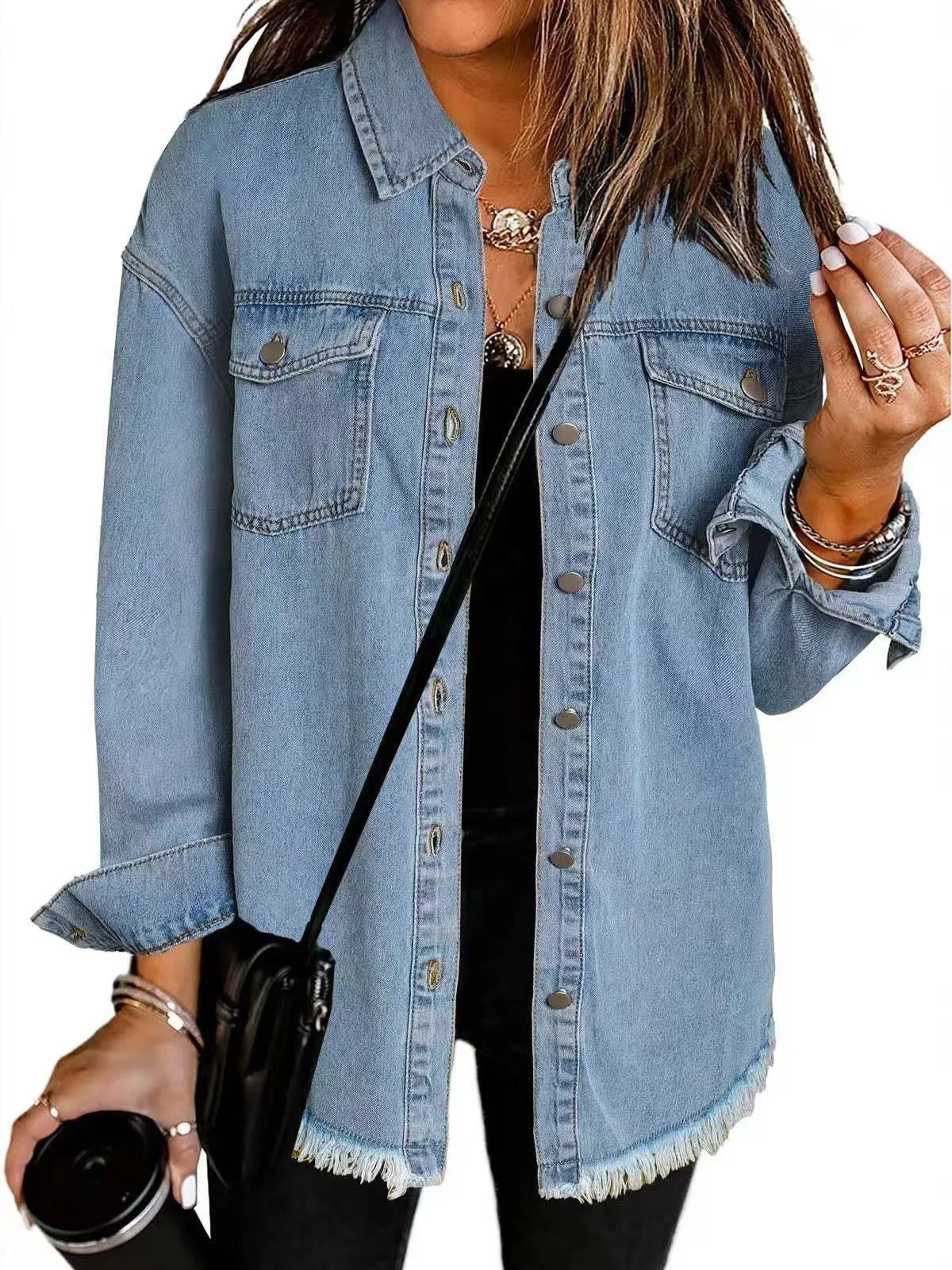 Linda - Timeless Everyday Denim Jacket - Image 2