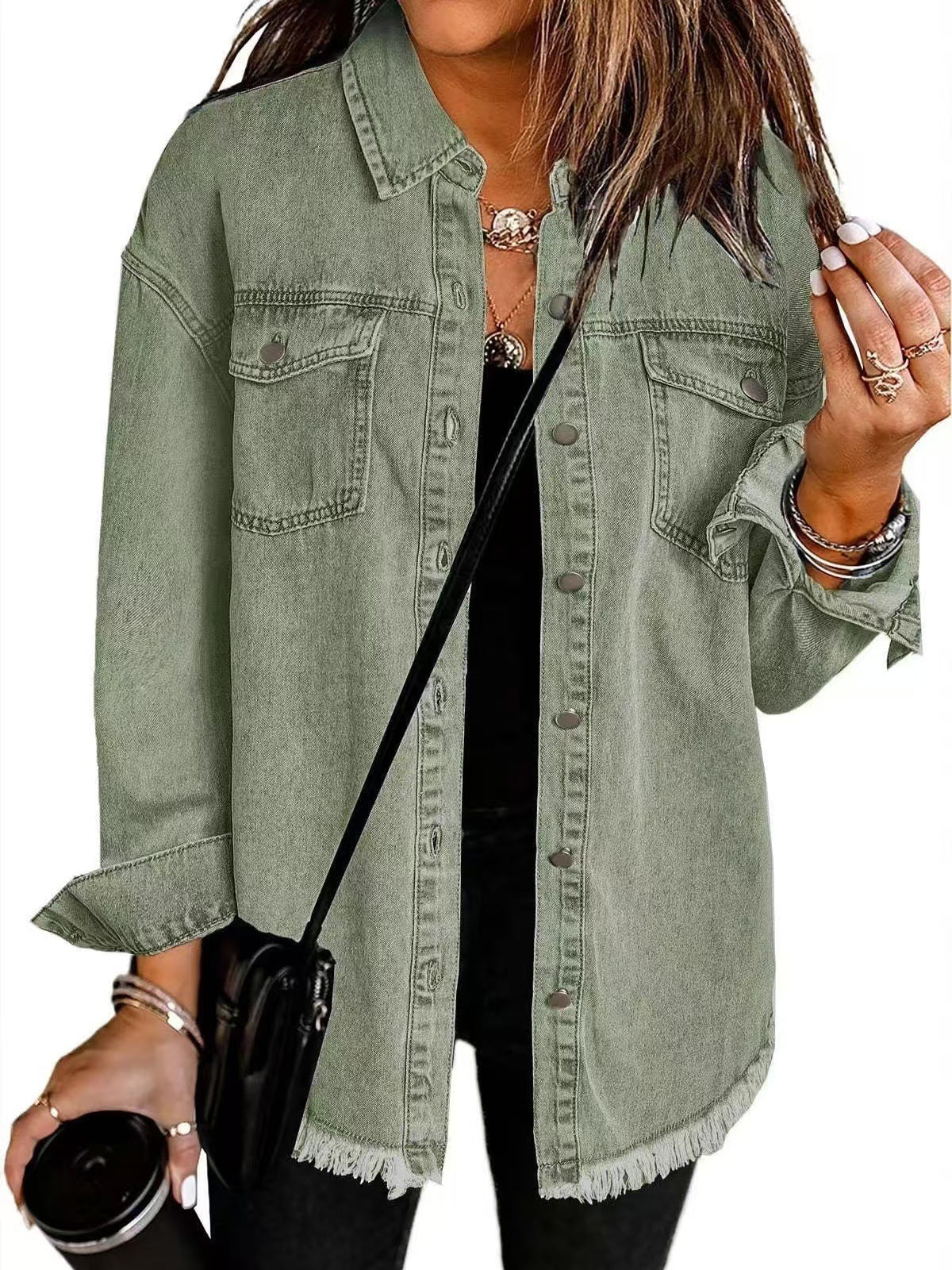 Linda - Timeless Everyday Denim Jacket - Image 4