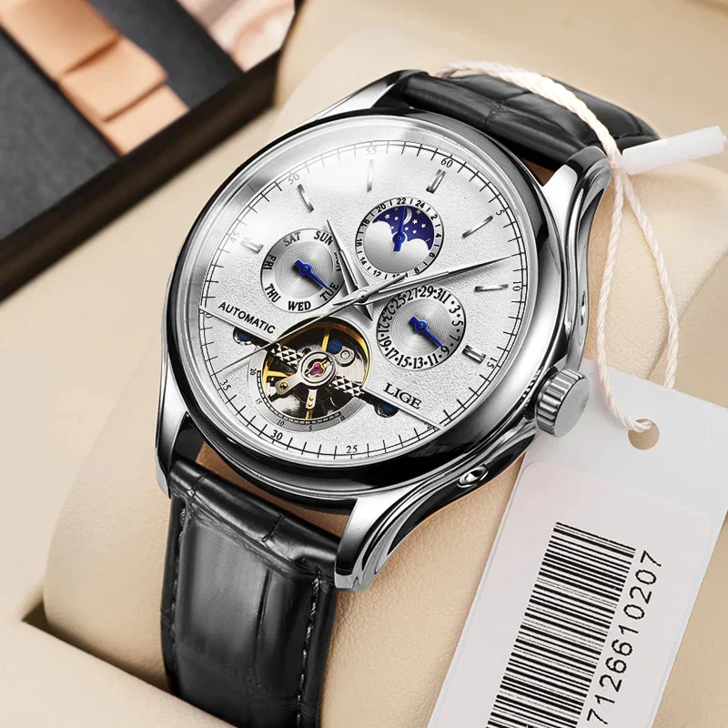 Luxury Automatic Tourbillon Watch with Precise Mechanism - Image 16