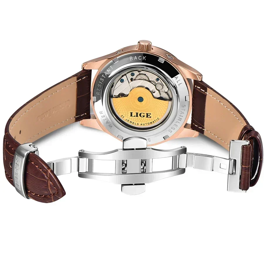 Luxury Automatic Tourbillon Watch with Precise Mechanism - Image 25