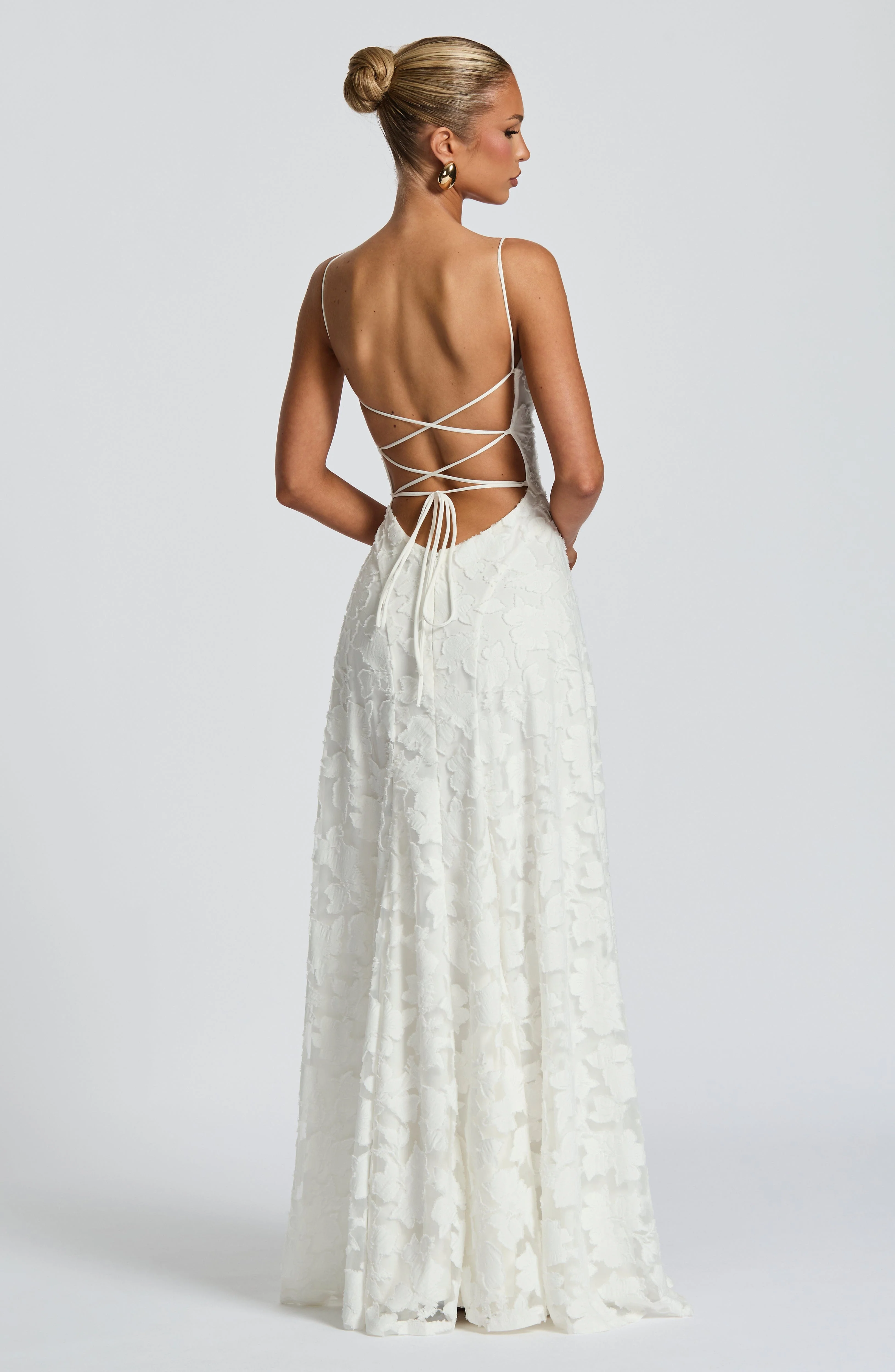 Aveline |Elegant Lace Corset Maxi Dress - Glamorous Evening Gown - Image 13