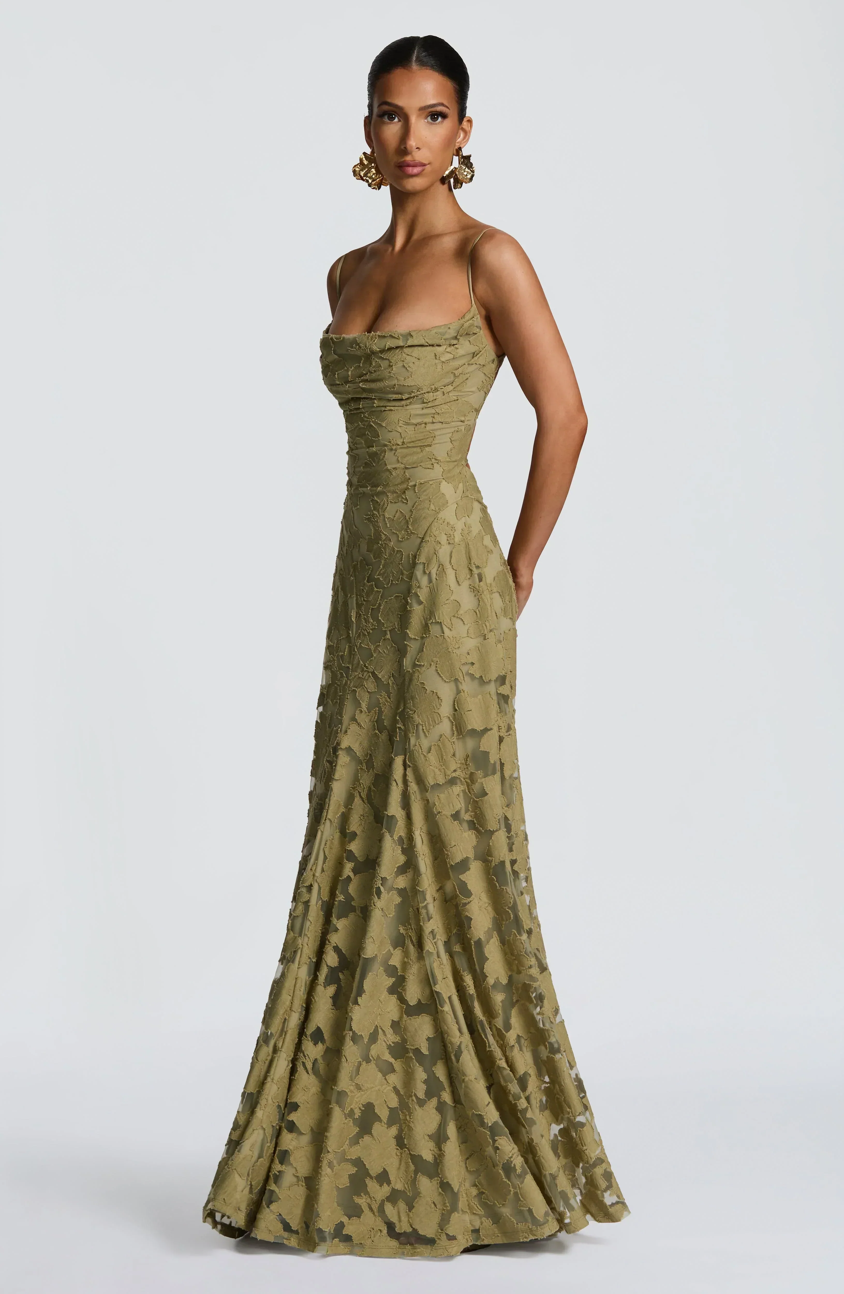 Aveline |Elegant Lace Corset Maxi Dress - Glamorous Evening Gown - Image 8