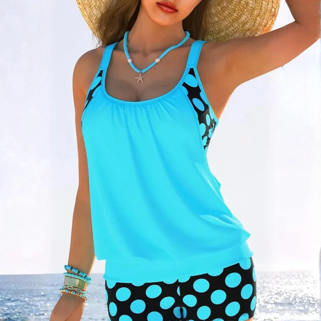 AzMuse™ Polka Dot Cutout Bikini Set – Flirty Hollow-Out Swimwear - Image 6