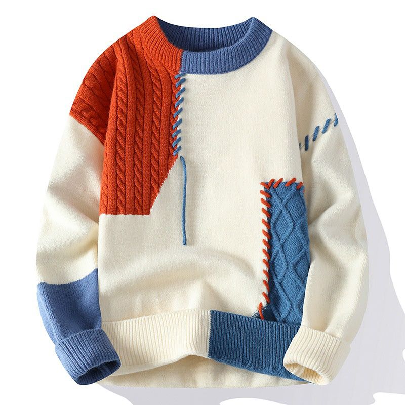 Blake Patch Collared Shirt with Decorative Overlay for a Stylishly Casual Look - Image 2