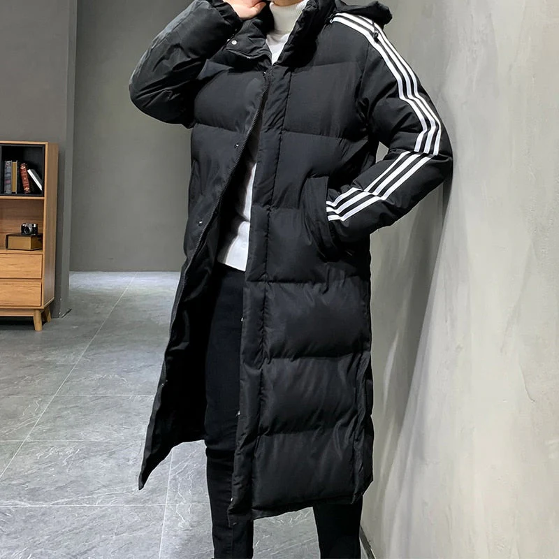 Calvin Women's Winter Jacket – Long Model with Hood for Stylish Comfort - Image 3