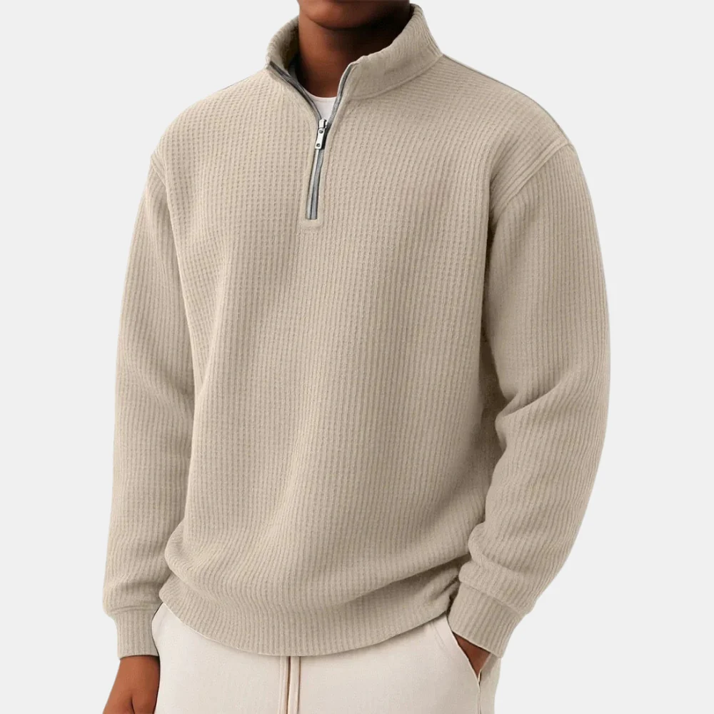 Carter Timeless Knit Quarter-Zip Pullover - Image 6