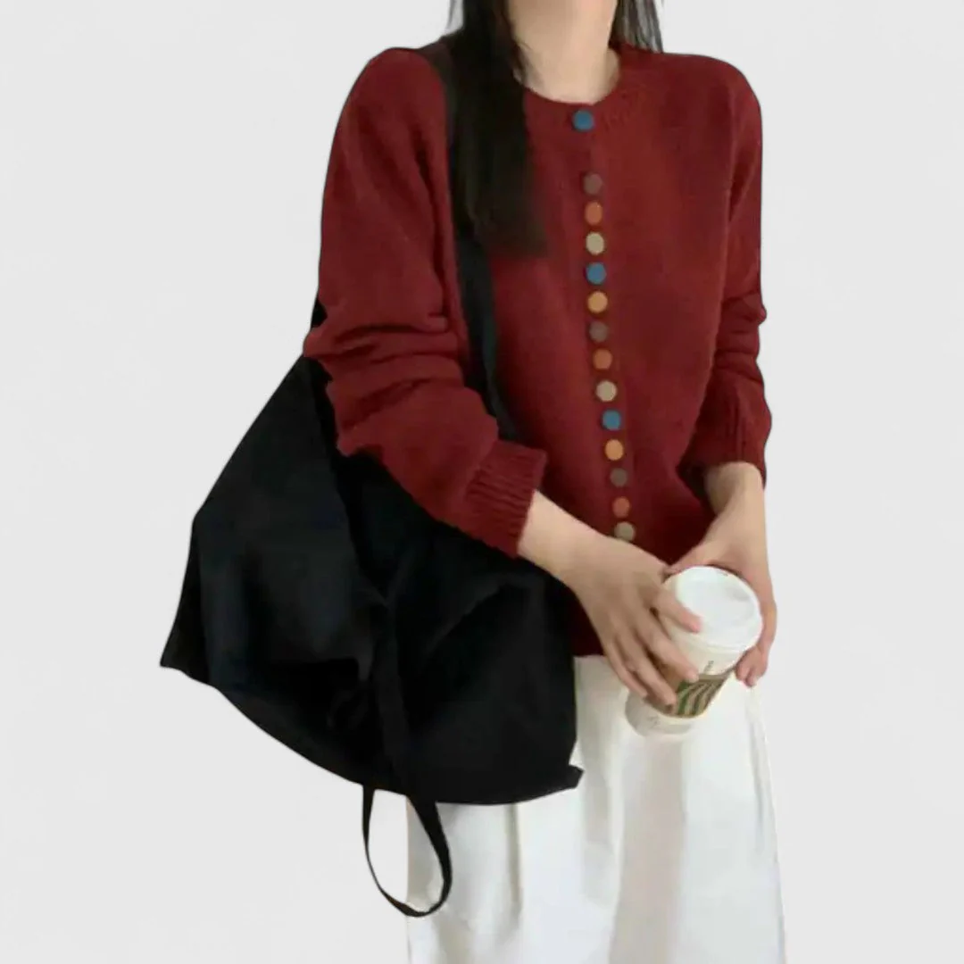 Celestine Cardigan - Daily Elegance for a Sophisticated Style - Image 2
