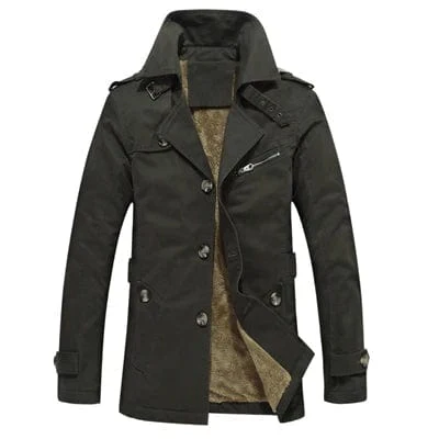 Chic Storm Coat with Timeless Elegance - Image 2