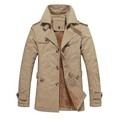 Chic Storm Coat with Timeless Elegance - Image 3
