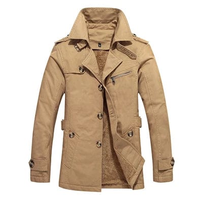 Chic Storm Coat with Timeless Elegance - Image 4