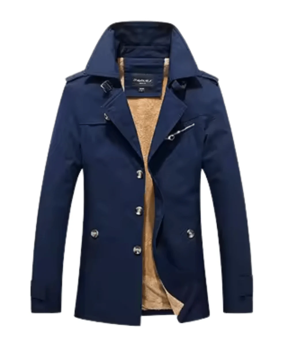 Chic Storm Coat with Timeless Elegance - Image 5