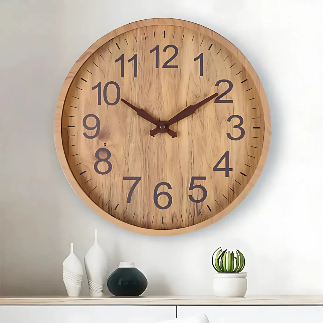 Clocky Clock - Large Stylish Wall Clock for Living Room - Image 2