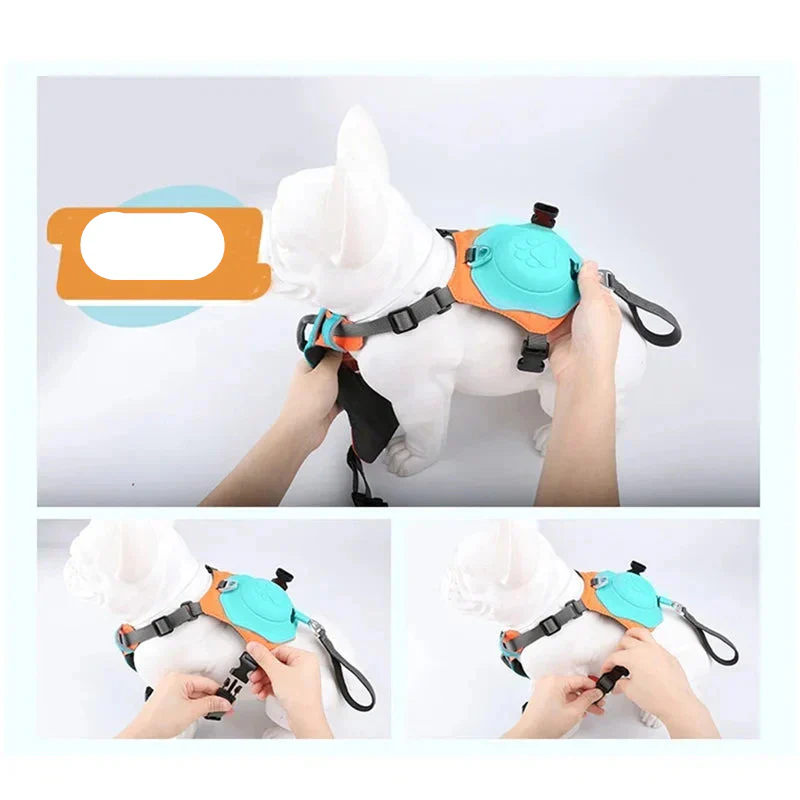 Comfortable Dog Harness with Adjustable Leash and Breathable Design - Image 2