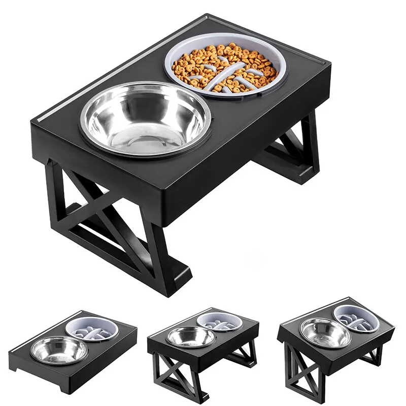 Comfortable Elevated Dog Bowl with Non-slip Mat - Image 4