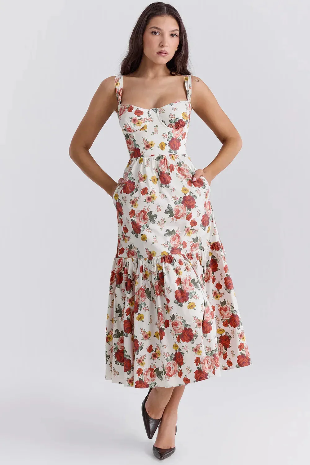Elia | Sophisticated Midi Dress - Image 19