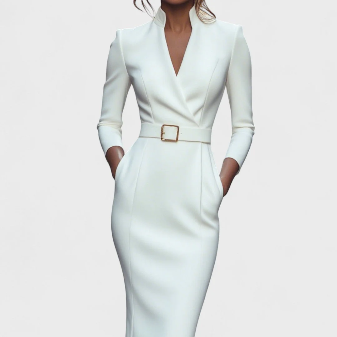 Elisanne - The Sophisticated Executive Elegance Dress - Image 3