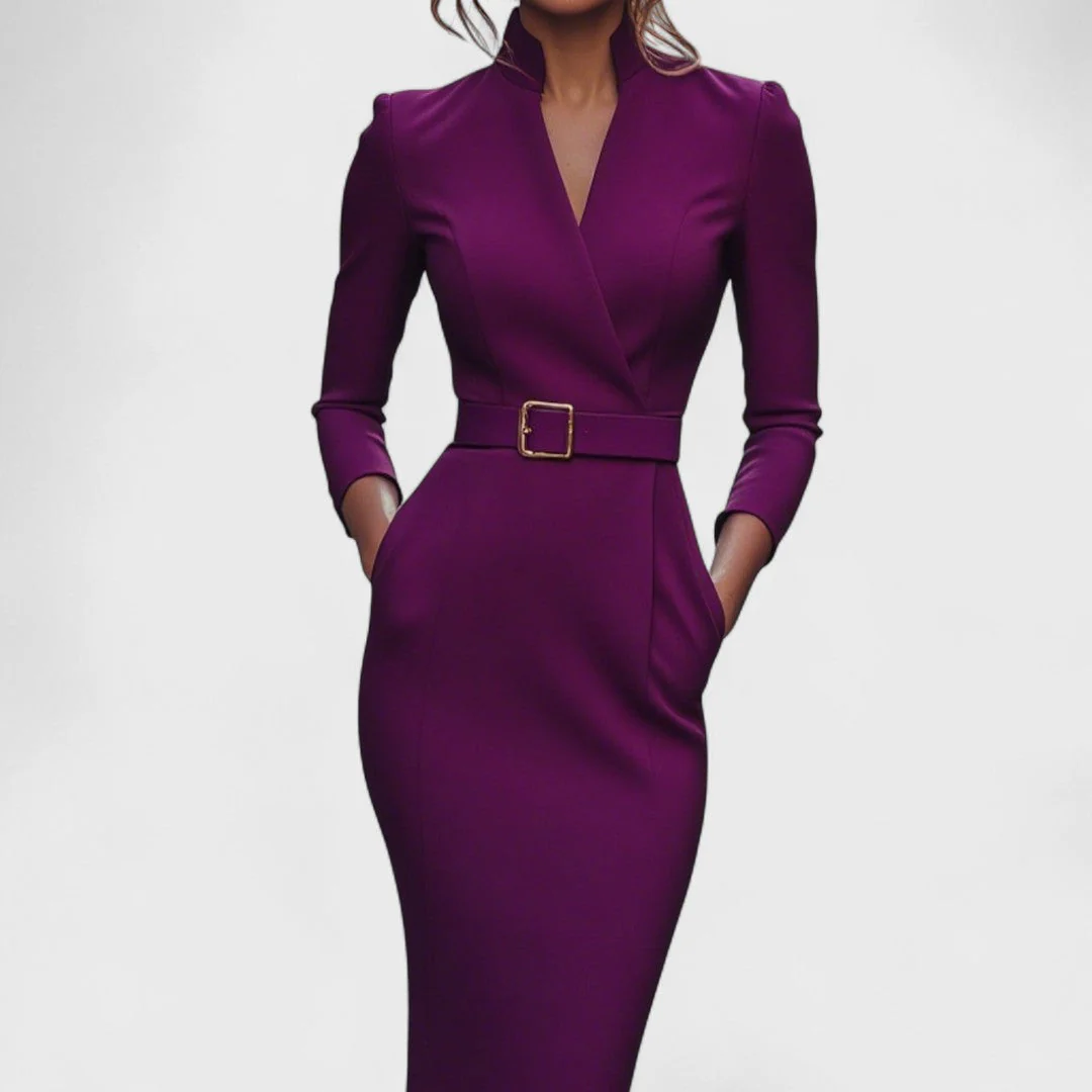 Elisanne - The Sophisticated Executive Elegance Dress - Image 8