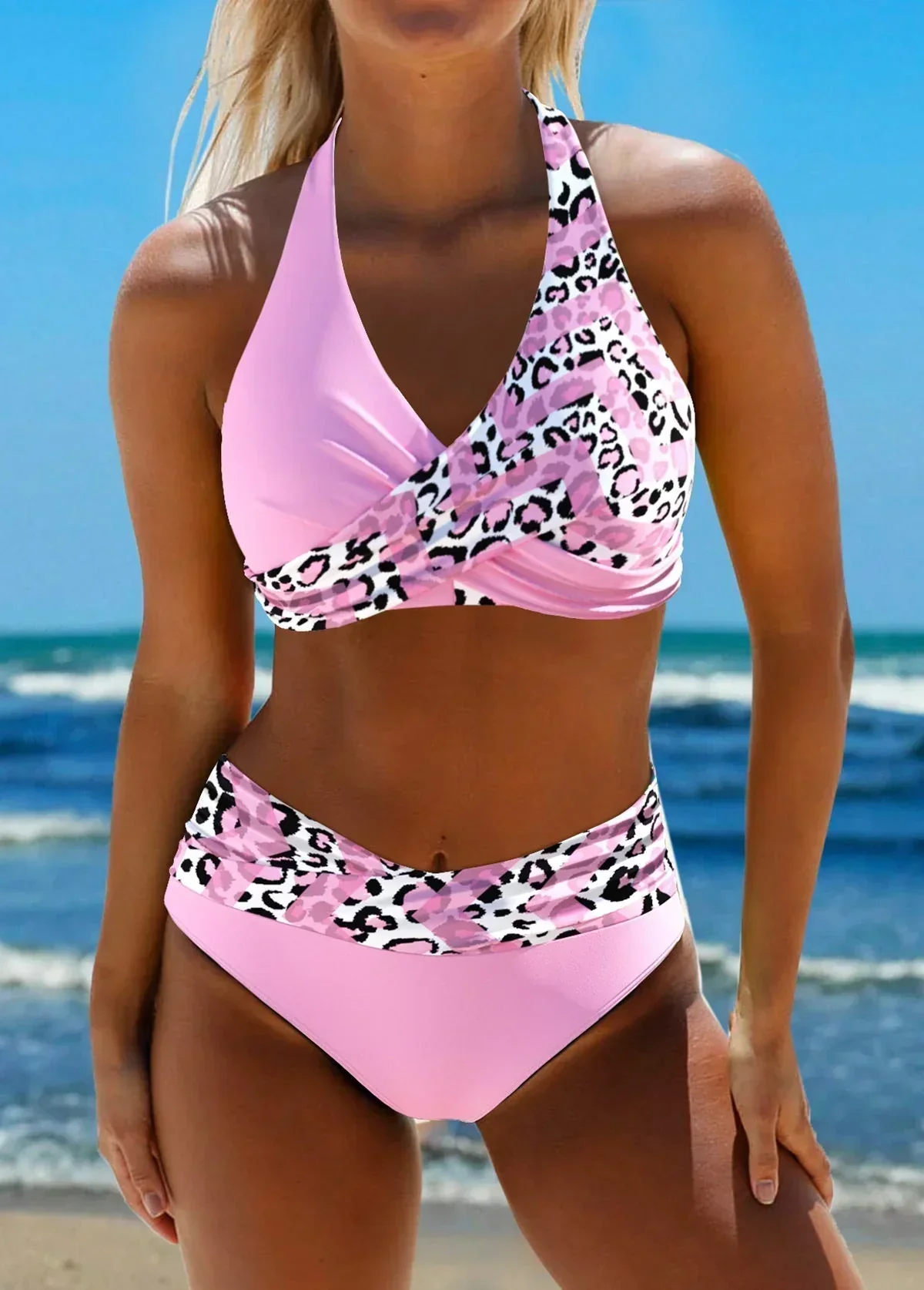 Criss Cross Bikini | High Waist Sculpting Fit - Image 2