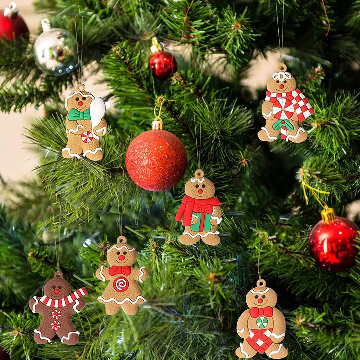 FestiveBites - Delicious Gingerbread Cookies for Christmas Trees and Festive Occasions - Image 3