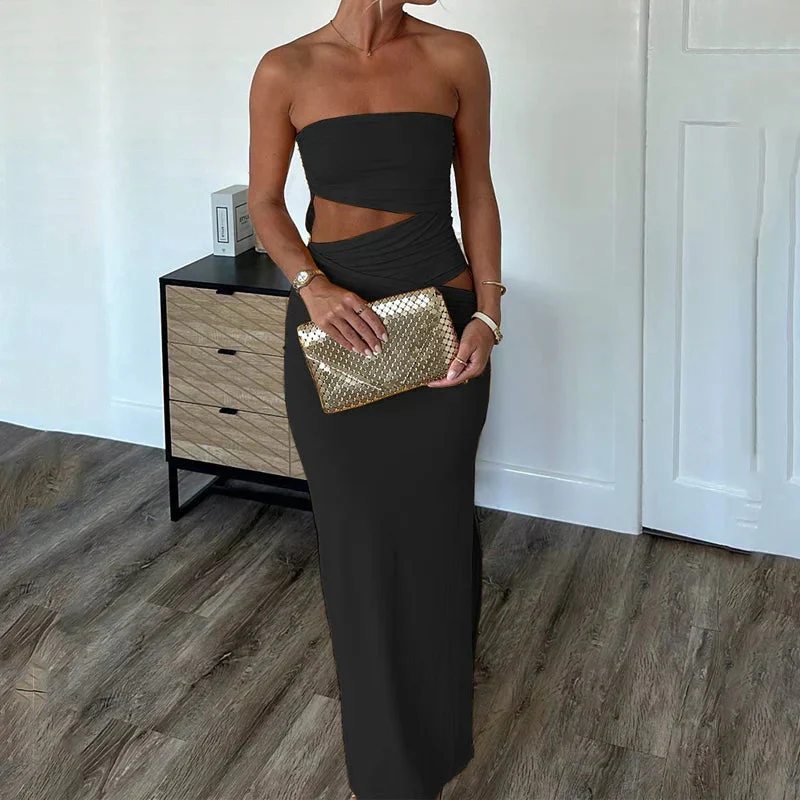 Gema | Wrap Dress with Neckline - Image 3
