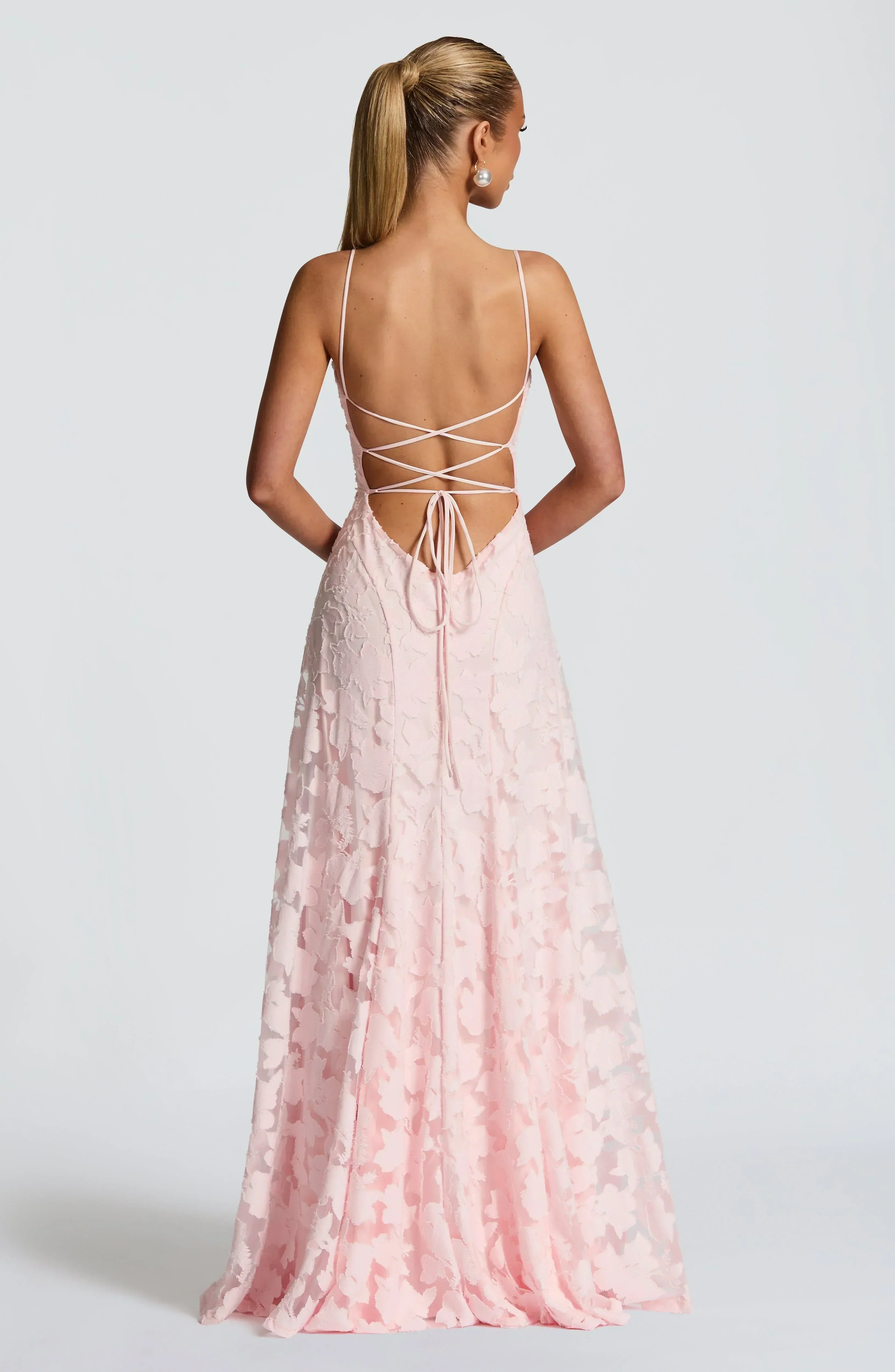 Glamorous Corset Lace Maxi Dress for Special Occasions - Image 16