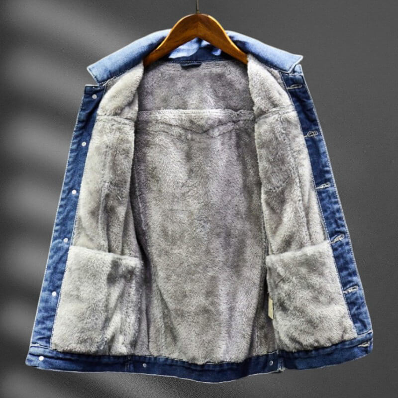 Grayson Organic Denim Jacket for a Stylish Eco-Friendly Look - Image 7