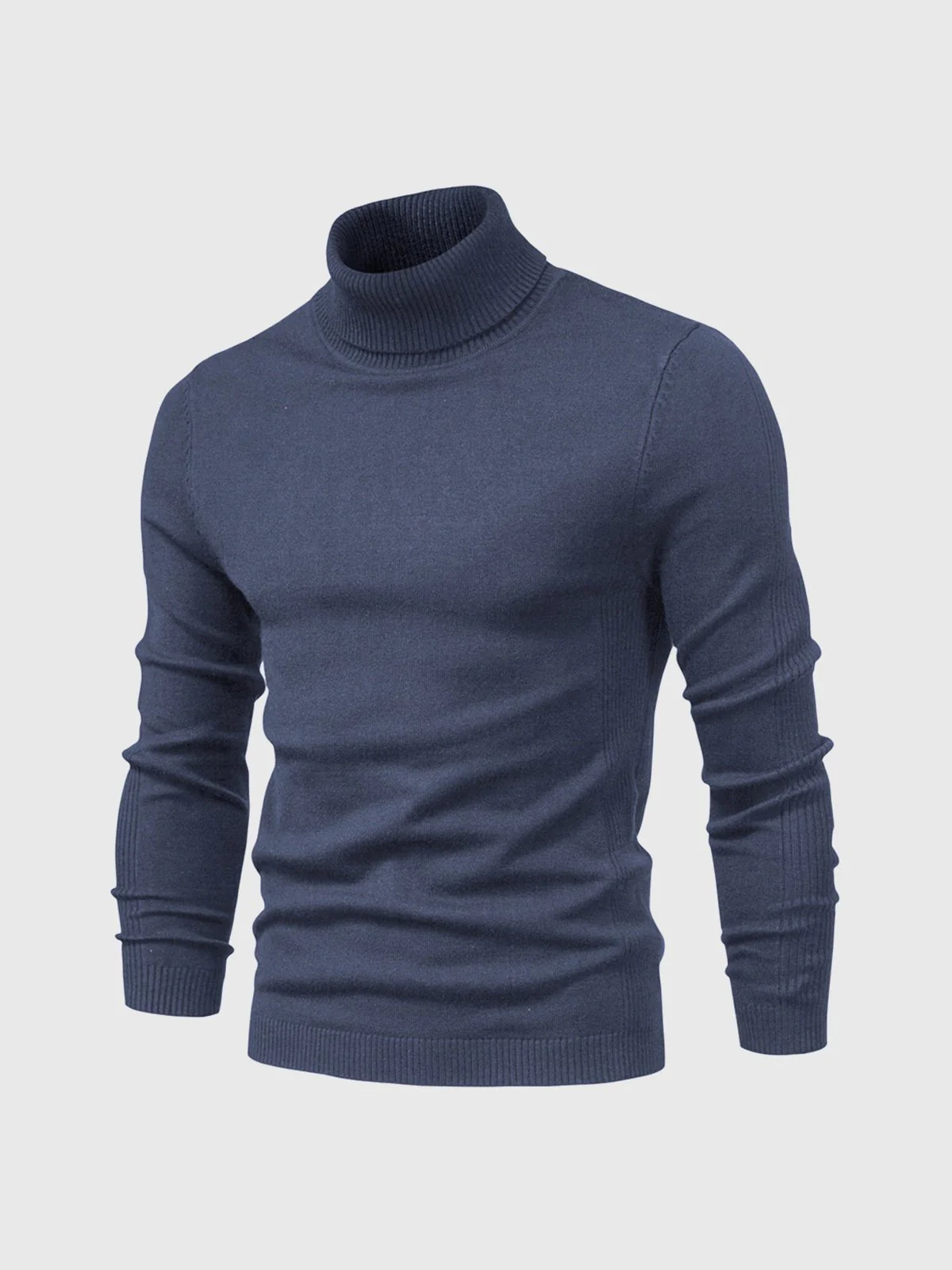 Heinrich - Elegant and Timeless Fine Knit Turtleneck Sweater for Stylish Comfort - Image 2