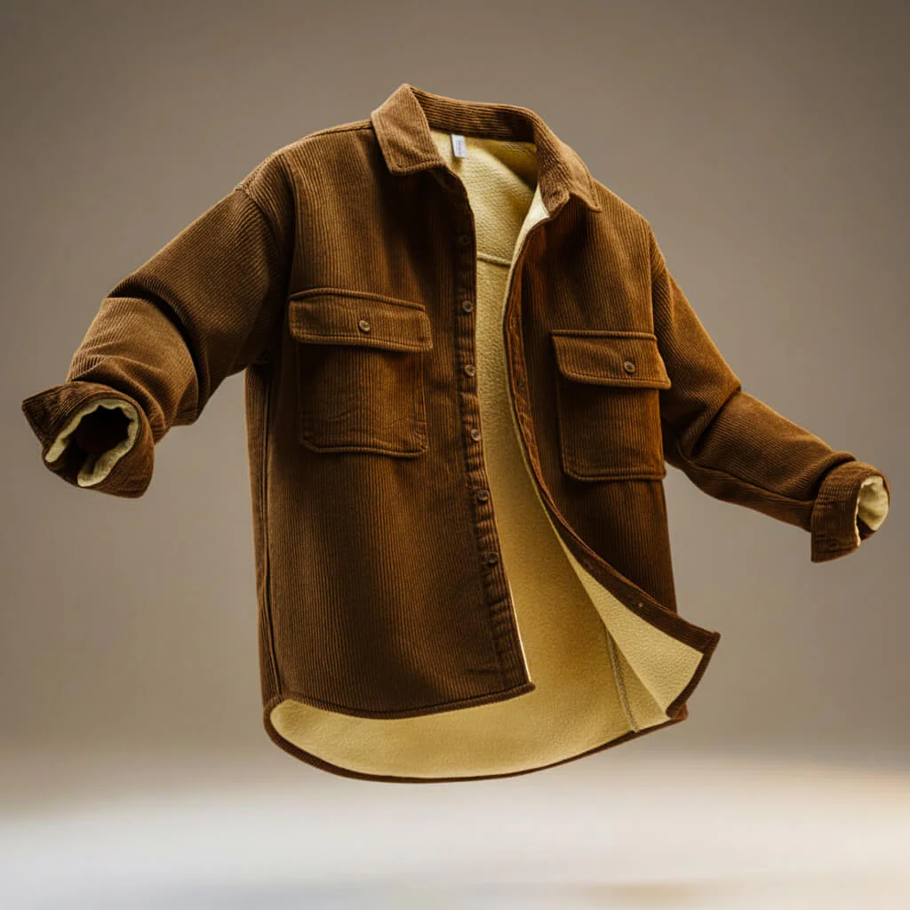Hudson Prestige Corduroy Velvet Jacket – Elegance and Comfort Guaranteed - Image 3