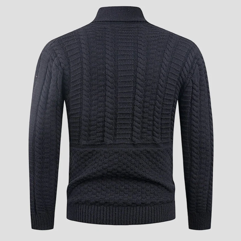 Jackson | Elegant Formal Wool Cardigan - Image 8