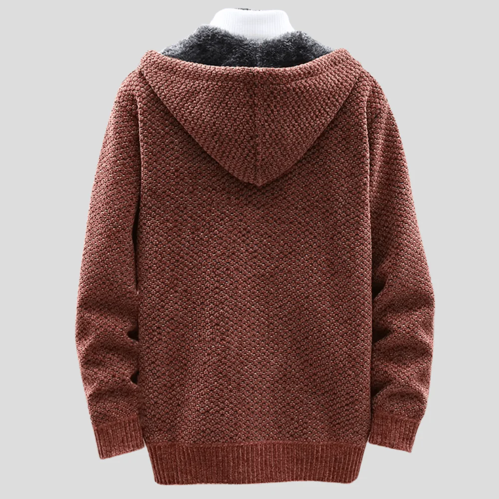 Lorent | Premium thermal-knit hoodie for warm comfort and modern style - Image 8