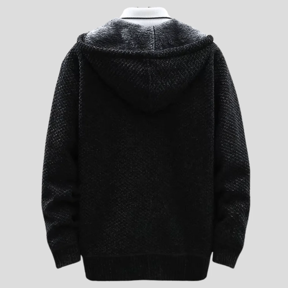 Lorent | Premium thermal-knit hoodie for warm comfort and modern style - Image 9