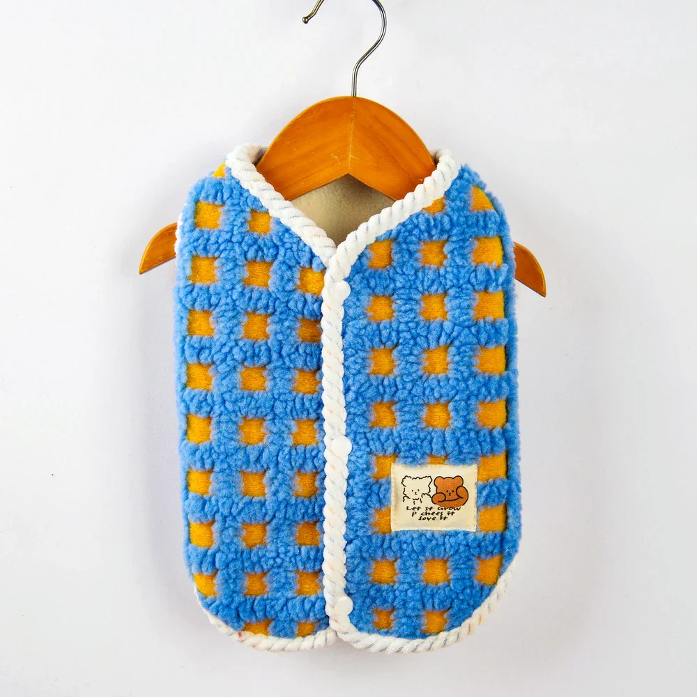 Small Dog Fleece Coat, Warm Pet Jacket for Cold Weather - Image 12