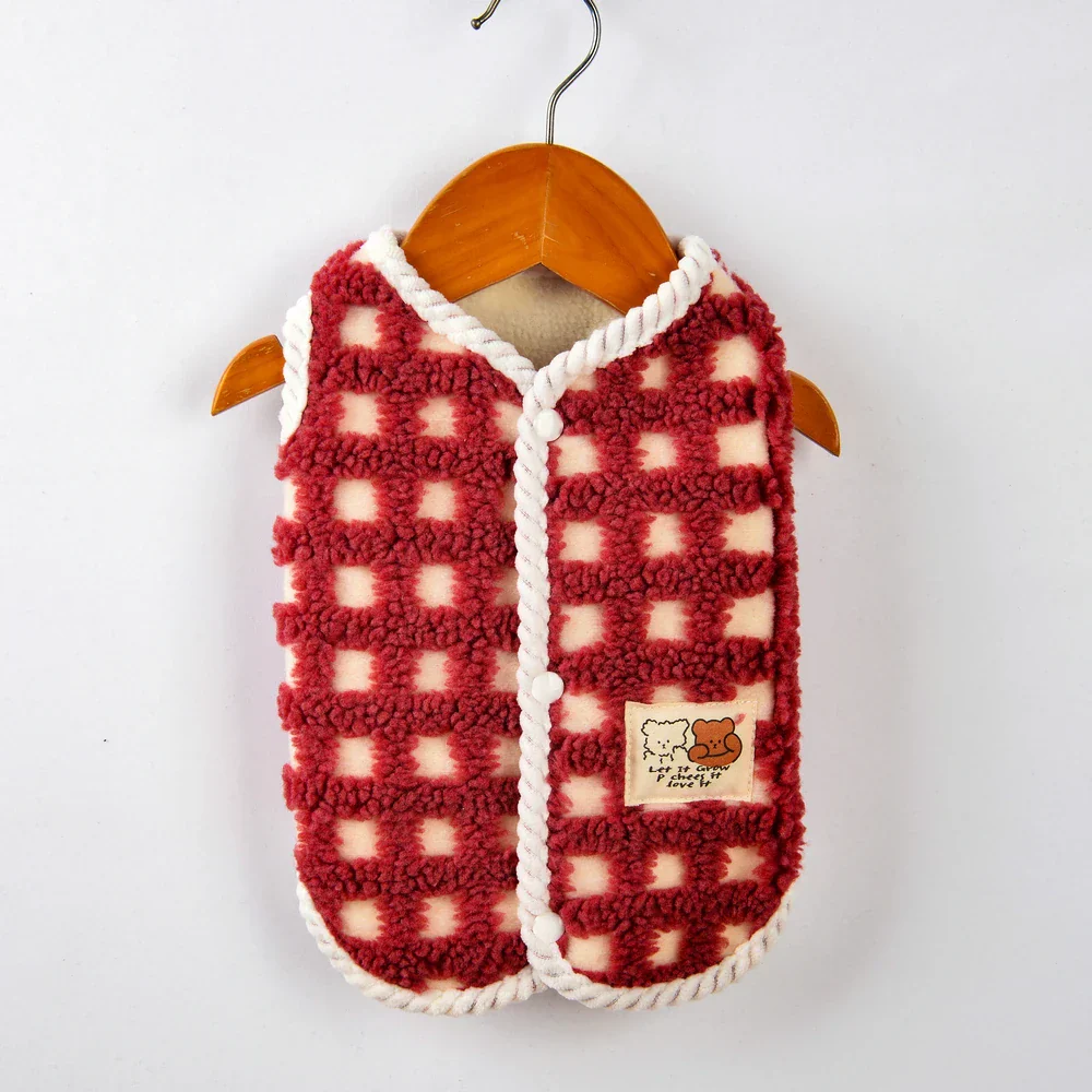 Small Dog Fleece Coat, Warm Pet Jacket for Cold Weather - Image 13