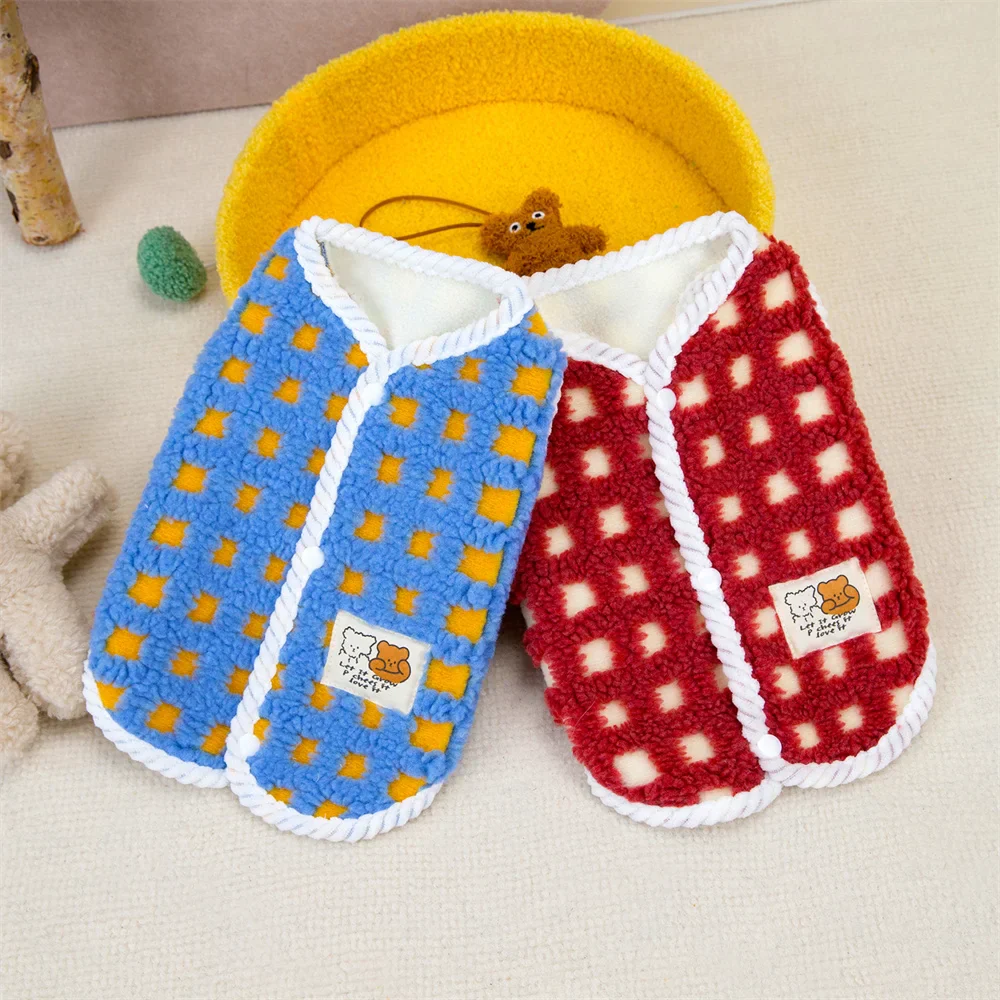Small Dog Fleece Coat, Warm Pet Jacket for Cold Weather - Image 2