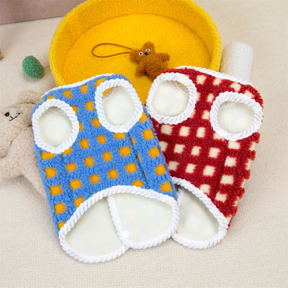 Small Dog Fleece Coat, Warm Pet Jacket for Cold Weather - Image 3