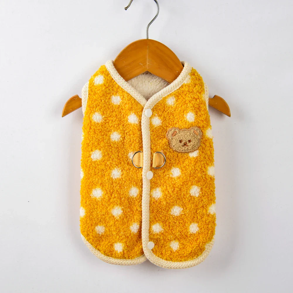 Small Dog Fleece Coat, Warm Pet Jacket for Cold Weather - Image 7
