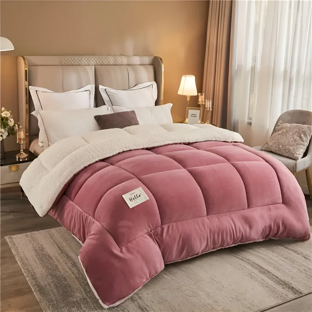 Luxury Fleece Bedding Set 155x220 cm – Ultimate Comfort, Soft and Warm for a Cozy Sleep Party - Image 6