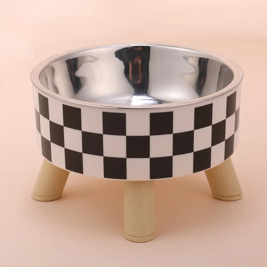 Luxury Neck Safety Food and Water Bowl with Elevated Stand for Cats and Dogs - Image 4