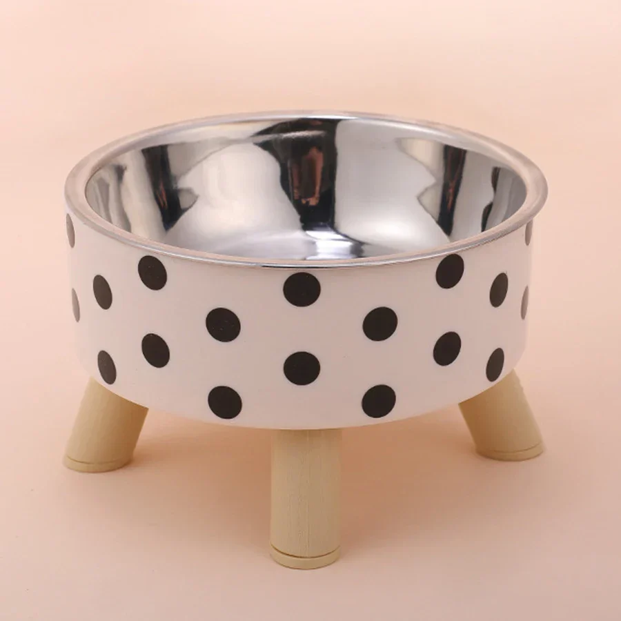 Luxury Neck Safety Food and Water Bowl with Elevated Stand for Cats and Dogs - Image 5