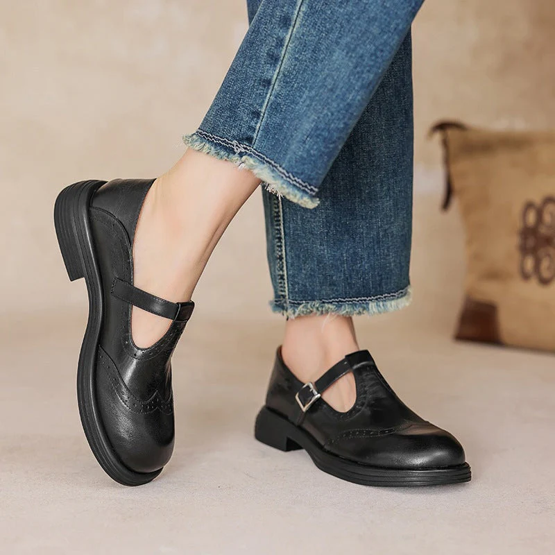 Mattea Leather Mary Janes – Elegant, Timeless Style - Image 8