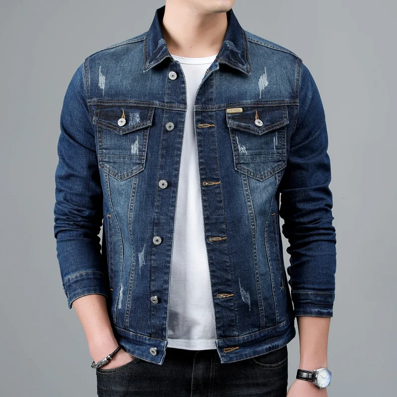 Maverick Denim Trucker Jacket for a Stylish and Comfortable Everyday Look - Image 2