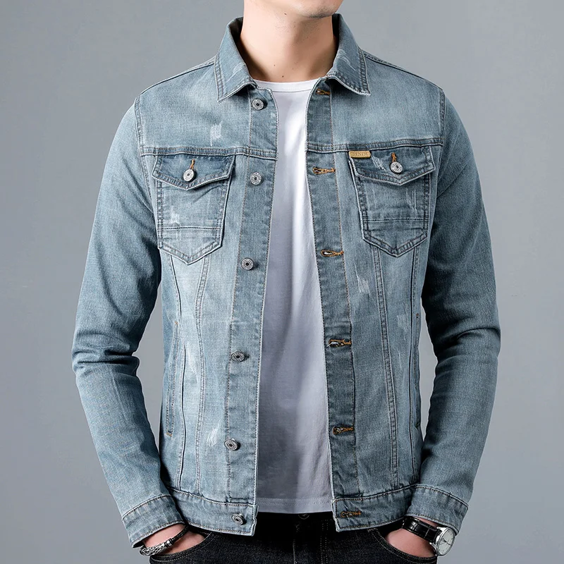 Maverick Denim Trucker Jacket for a Stylish and Comfortable Everyday Look - Image 3