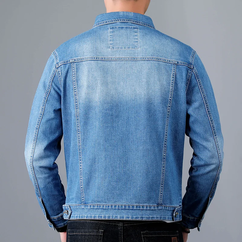 Maverick Denim Trucker Jacket for a Stylish and Comfortable Everyday Look - Image 5