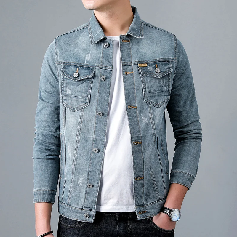 Maverick Denim Trucker Jacket for a Stylish and Comfortable Everyday Look - Image 6