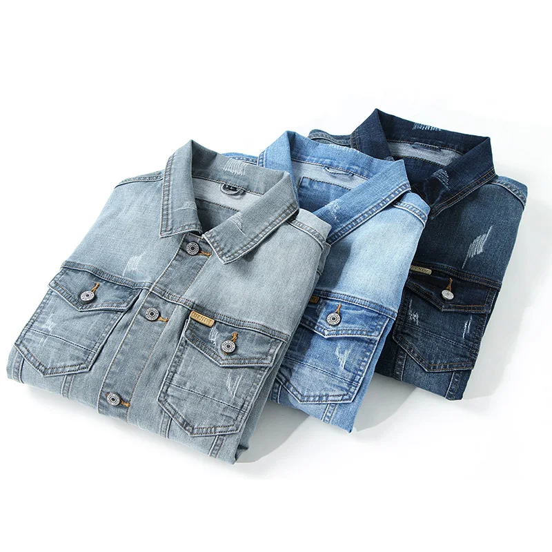 Maverick Denim Trucker Jacket for a Stylish and Comfortable Everyday Look - Image 8